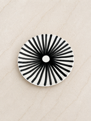 Grande Assiette Rayée
