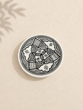 Grande Assiette à motif