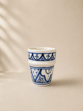 Verre Artisanal à Motif